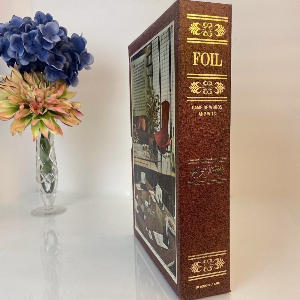 VINTAGE Word Strategy Game | Foil | 3M Bookshelf Game - Picture 3 of 9